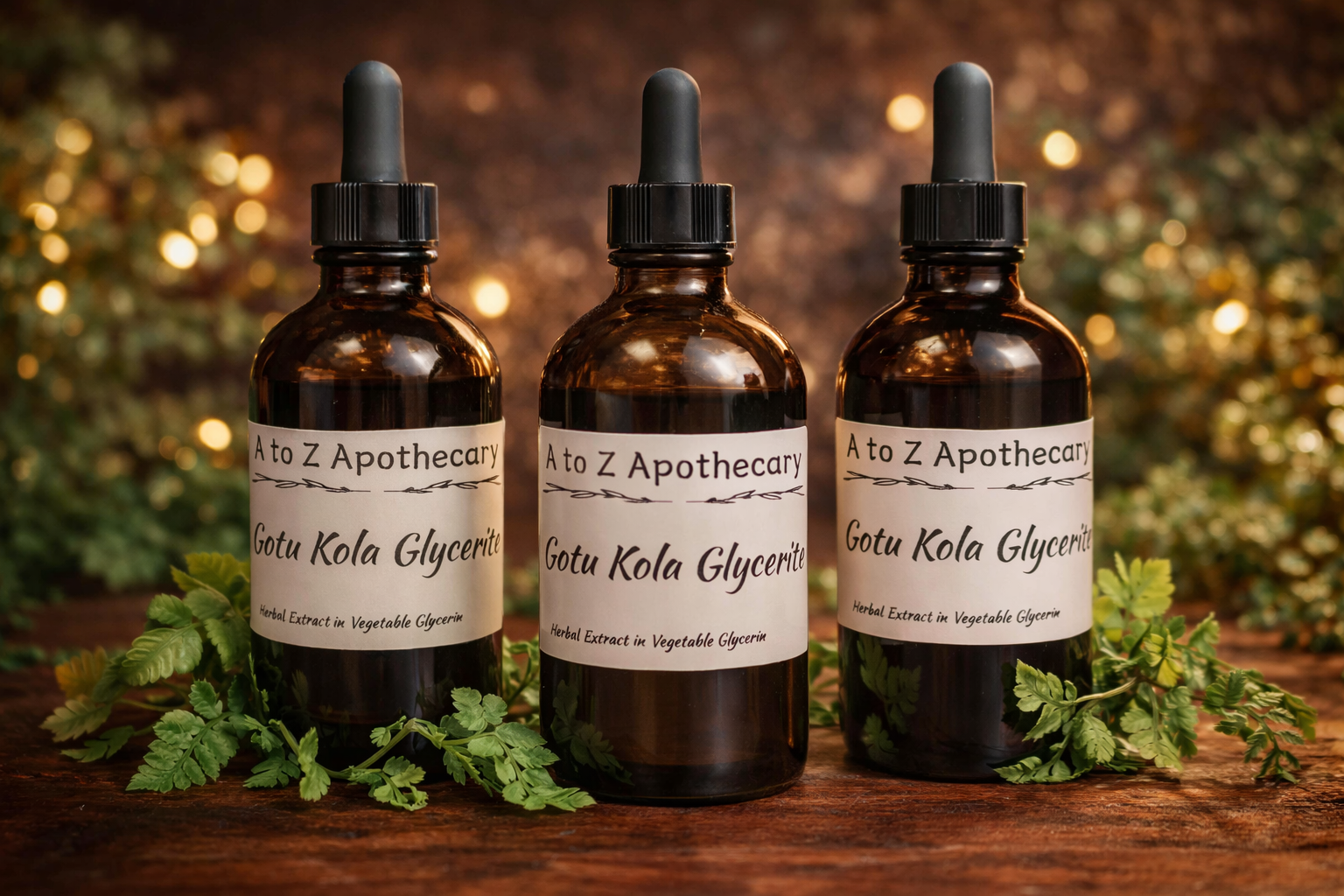 Gotu Kola Glycerite - “The Herb of Longevity” and Mental Focus