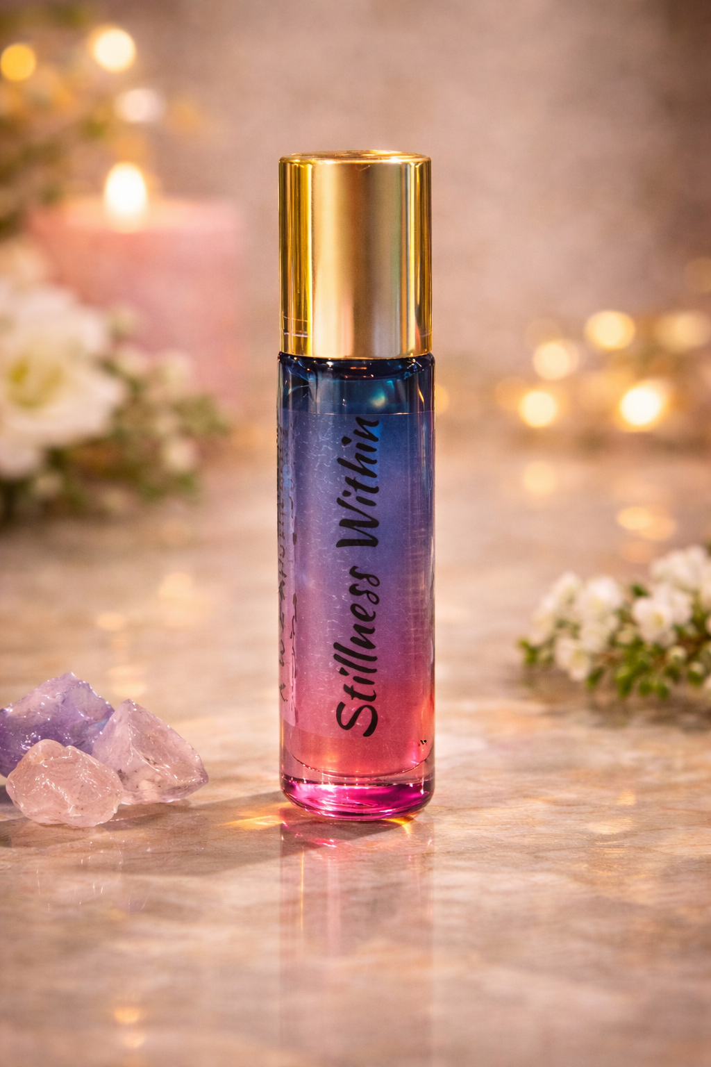 "Stillness Within" - Grounding Patchouli Aromatherapy Roller