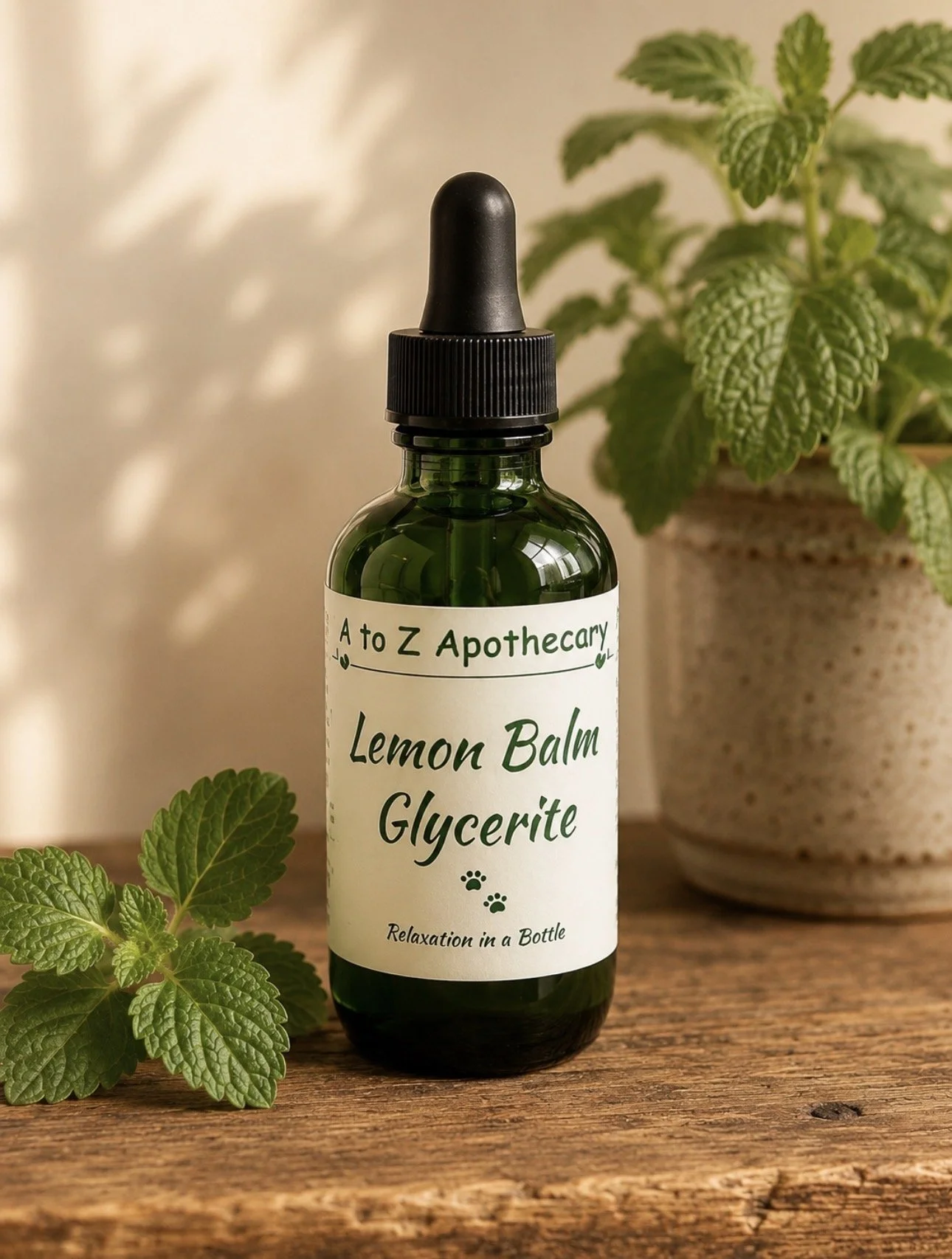 Lemon Balm Glycerite for Dogs