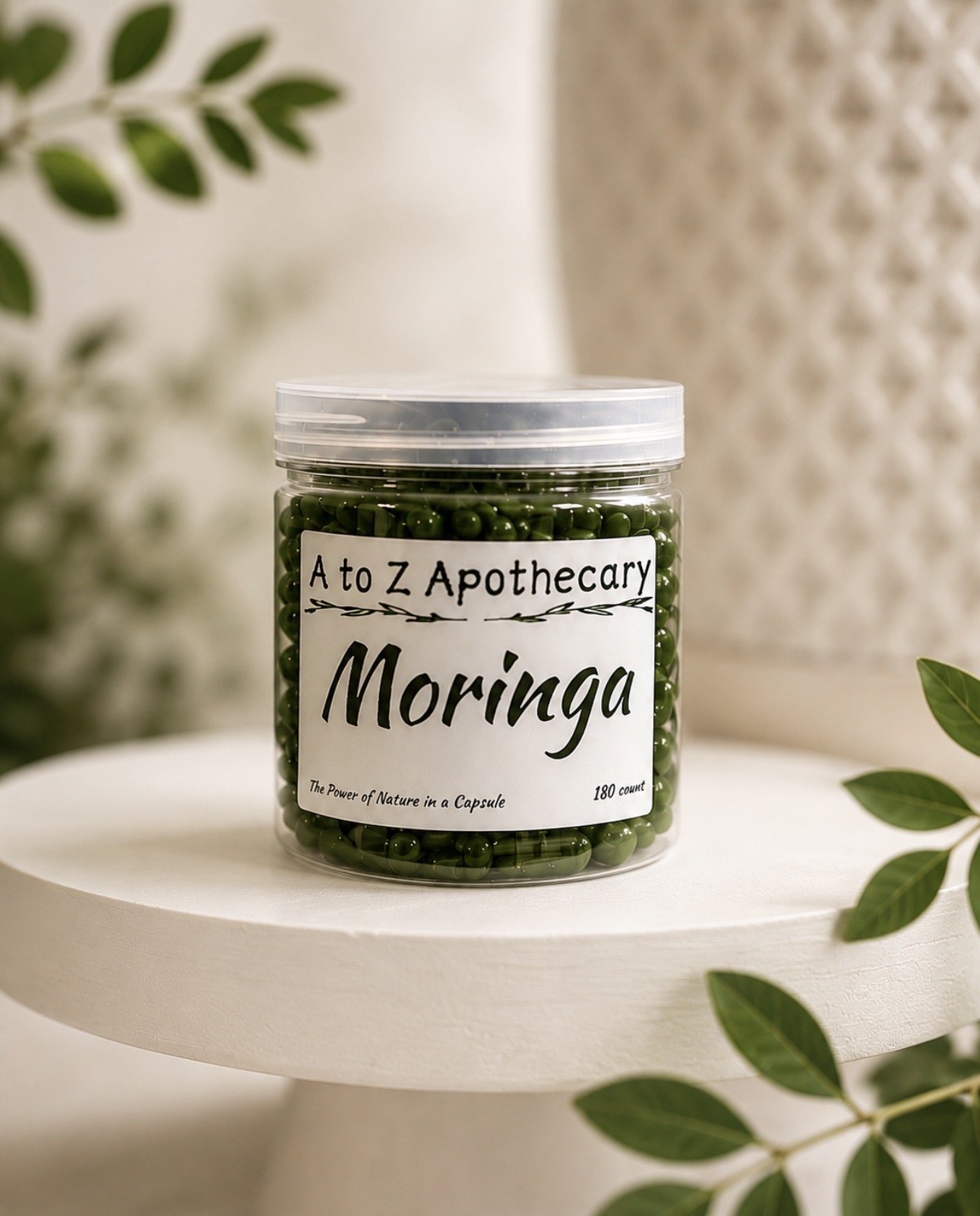 Moringa - Herbal Supplement - The Power of Nature in a Capsule