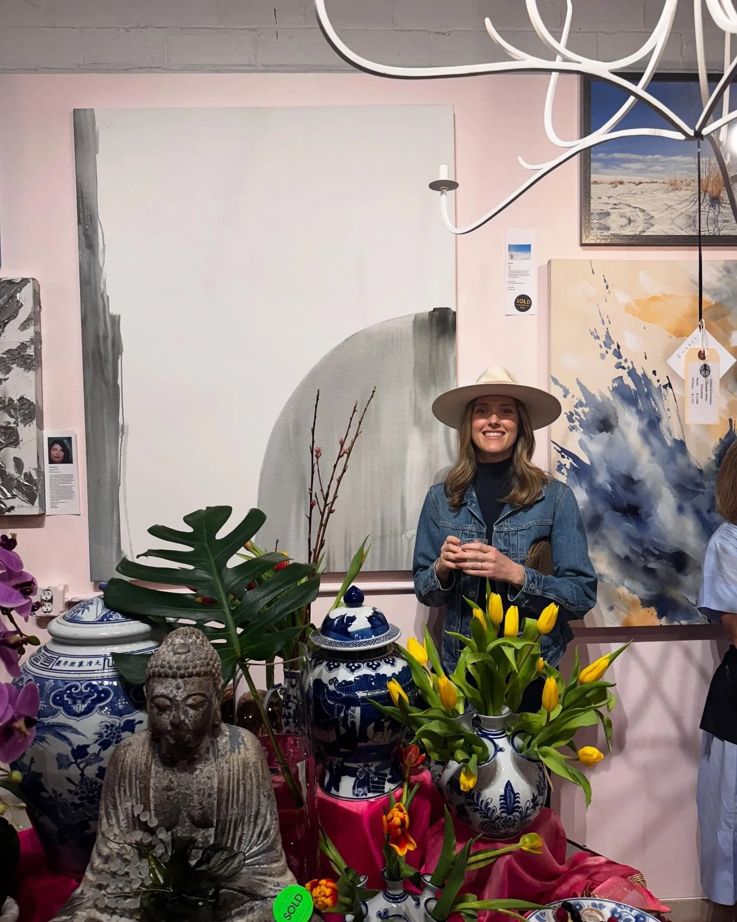 Thrilled to have been selected for Dwell with Dignity&rsquo;s 2025 Thrift Studio! Dwell is an incredible organization and I will be back for all the texture, color, design, and fun in 2026! 

#dwellwithdignity #design #afreshstart