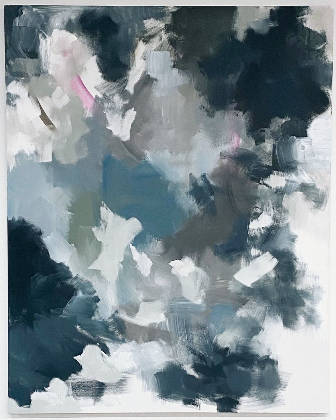 "Atmosphere #1" - 60x48 in - Acrylic on Canvas, 2023