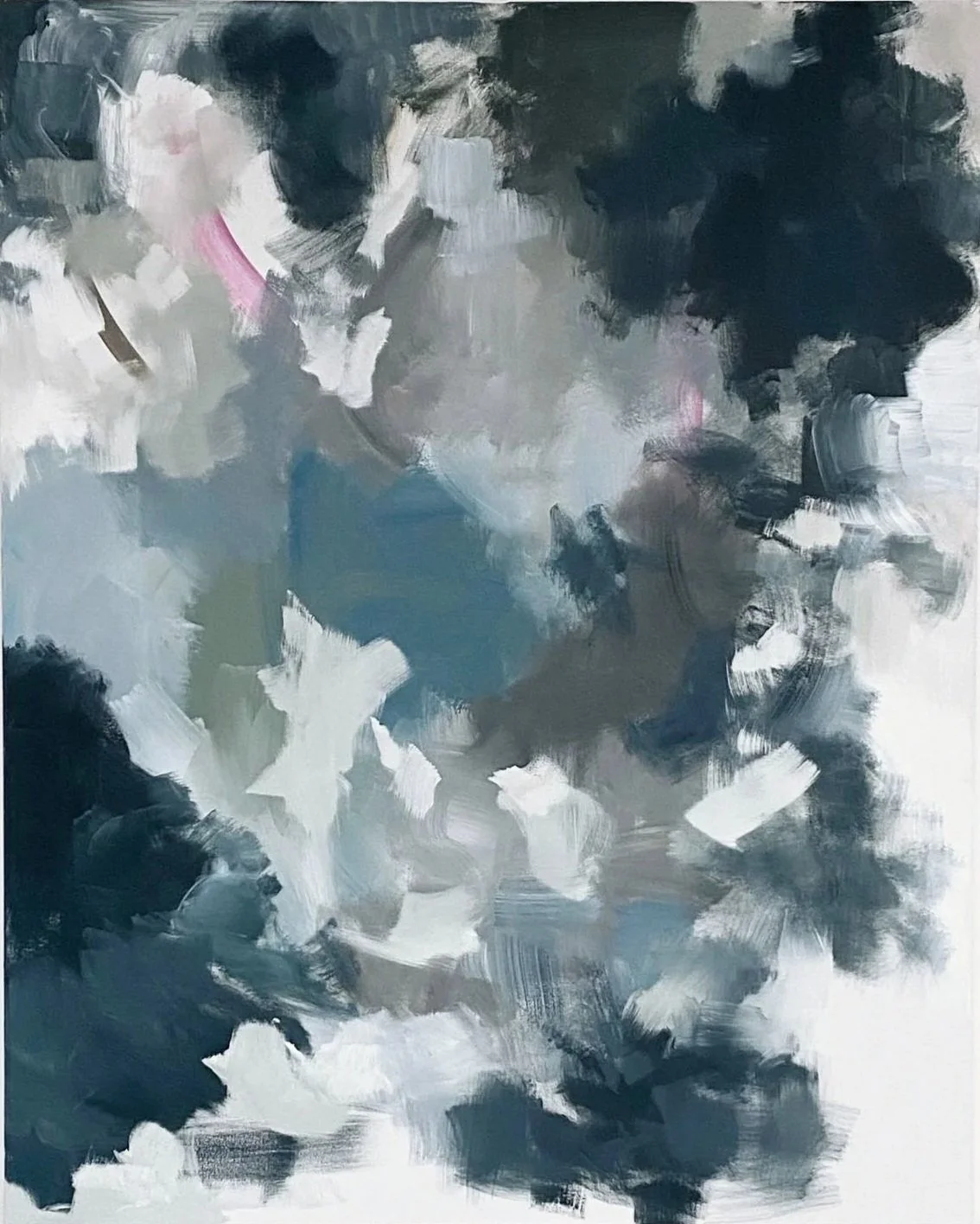 abstract art - Atmosphere (numbered series) - 60 x 48 in.