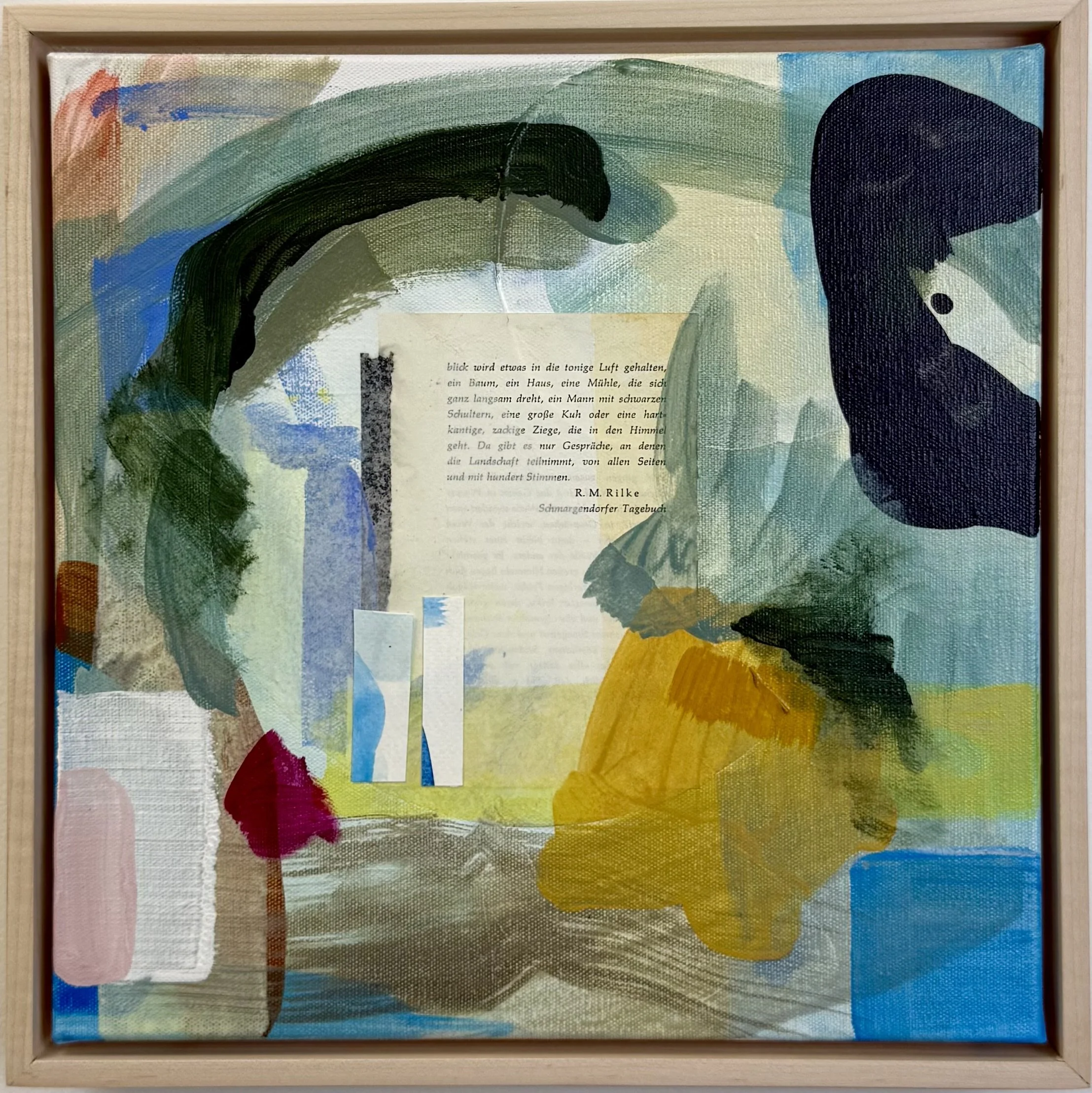 abstract art - literary fantasy - 12x12