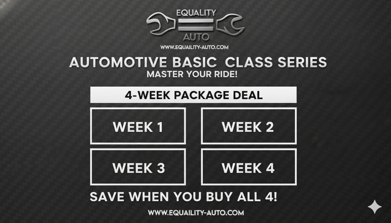 Automotive Basics: 4-Class Master Your Ride Series
