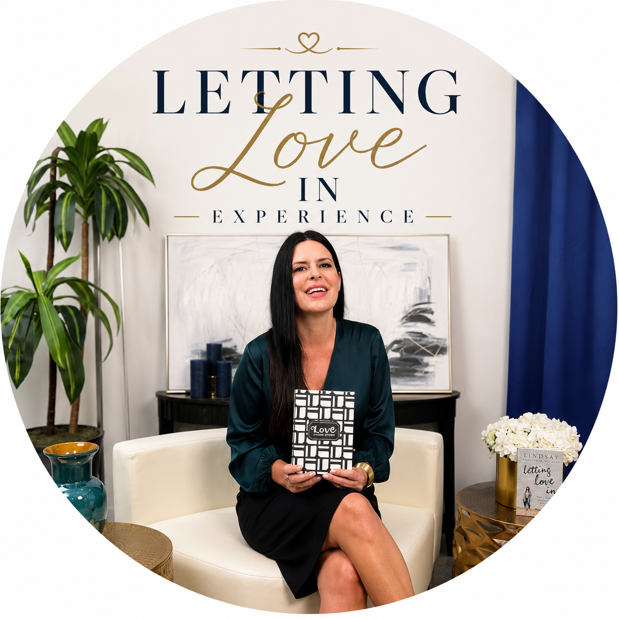 Lindsay Morgan Snyder teaching the Letting Love In 8-week experience