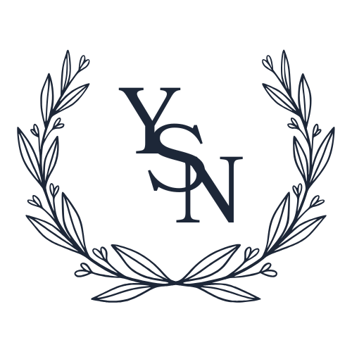 YSN logo with a laurel wreath surrounding the letters Y, S, and N.