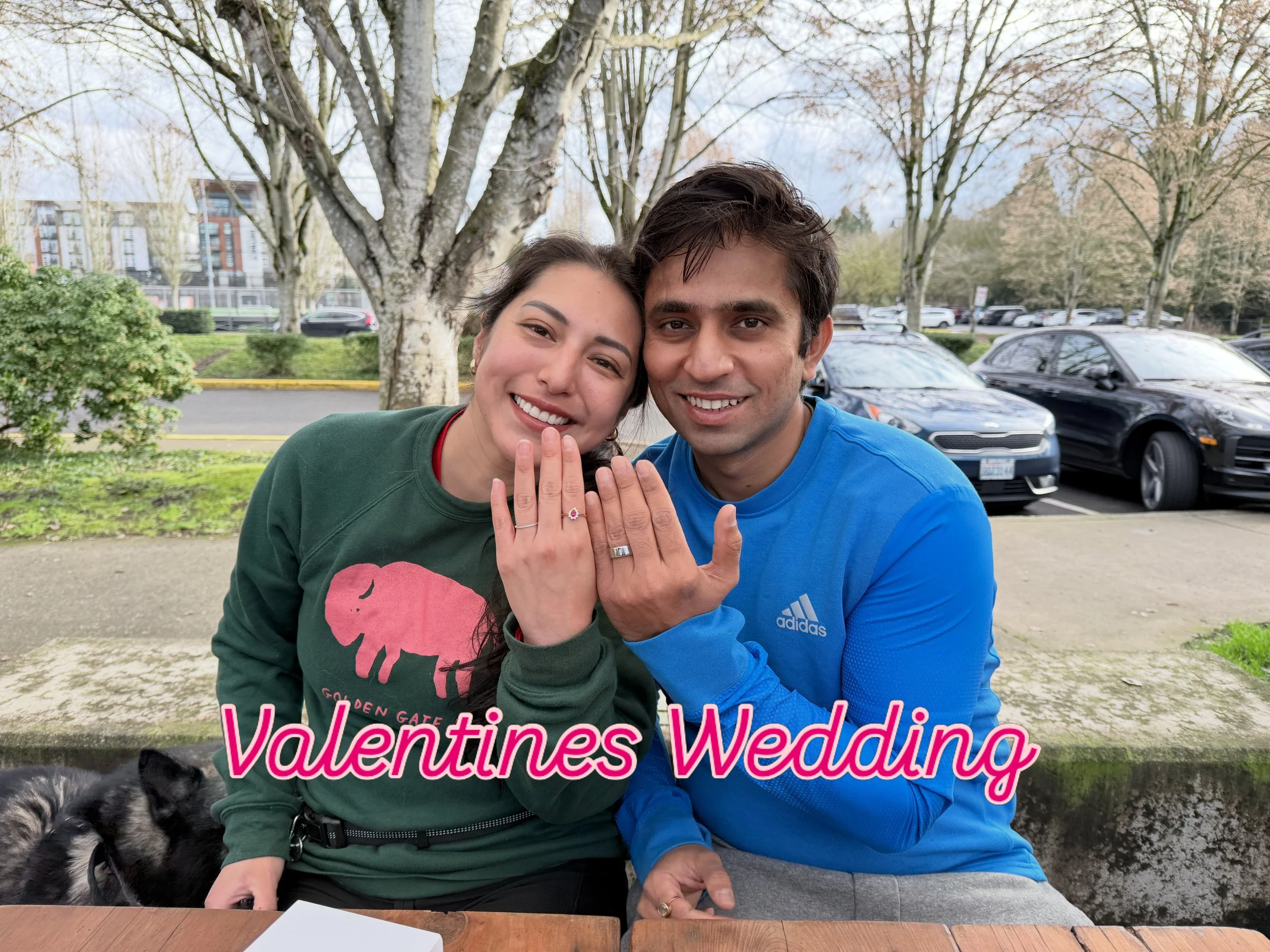 Thaila and Nakul Sign and Go