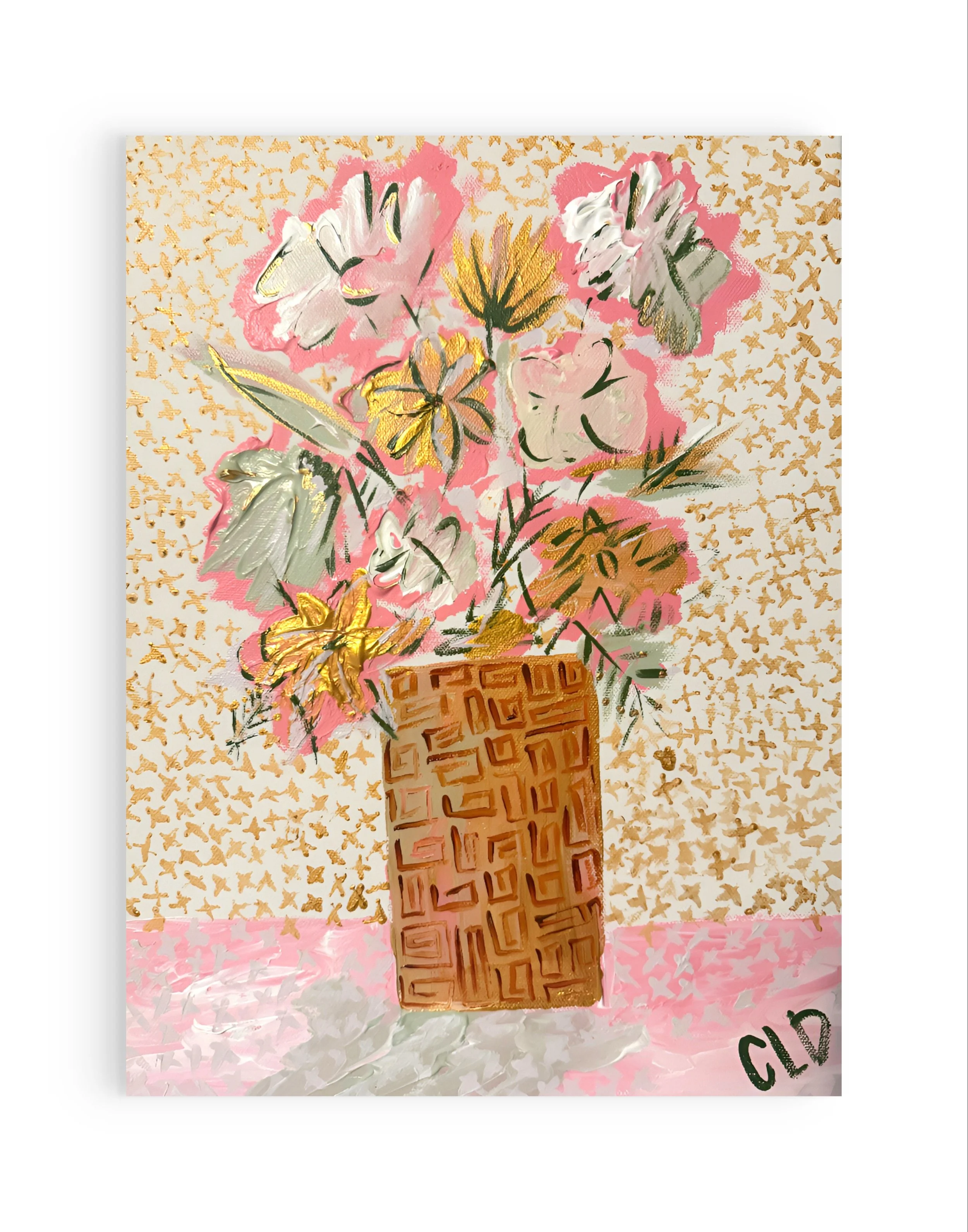 12x16 Whisper of Gold