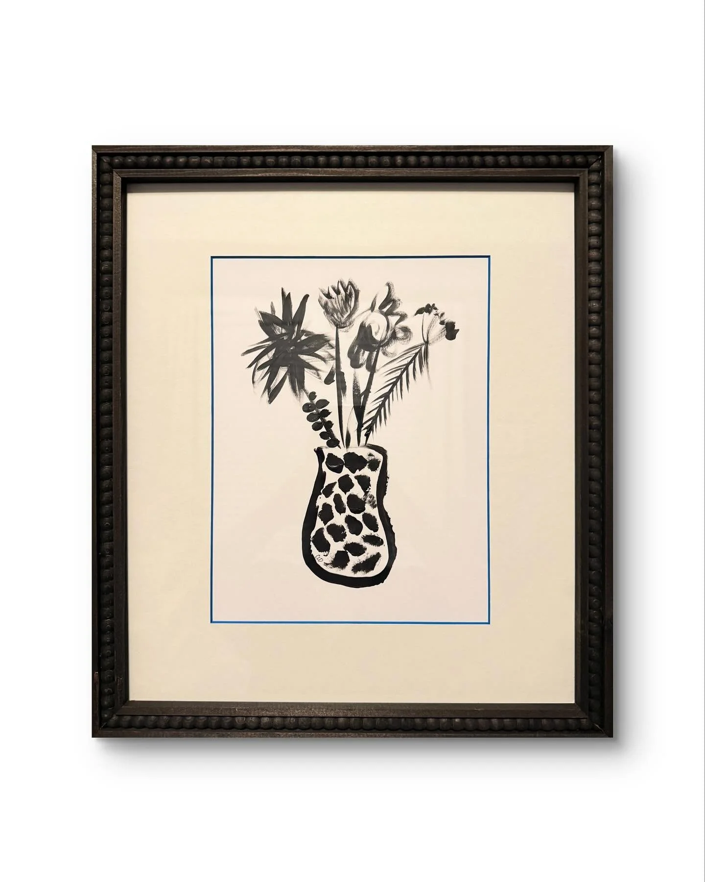 14.5x16.5 w/Frame | Acrylic
Vintage frame with custom mat