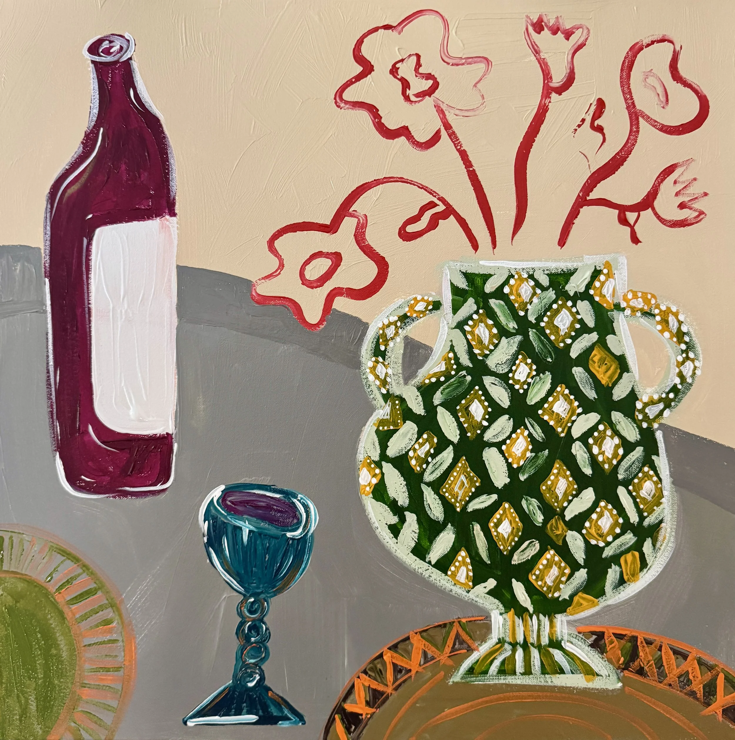 Fancy Dinner For One Giclée Print