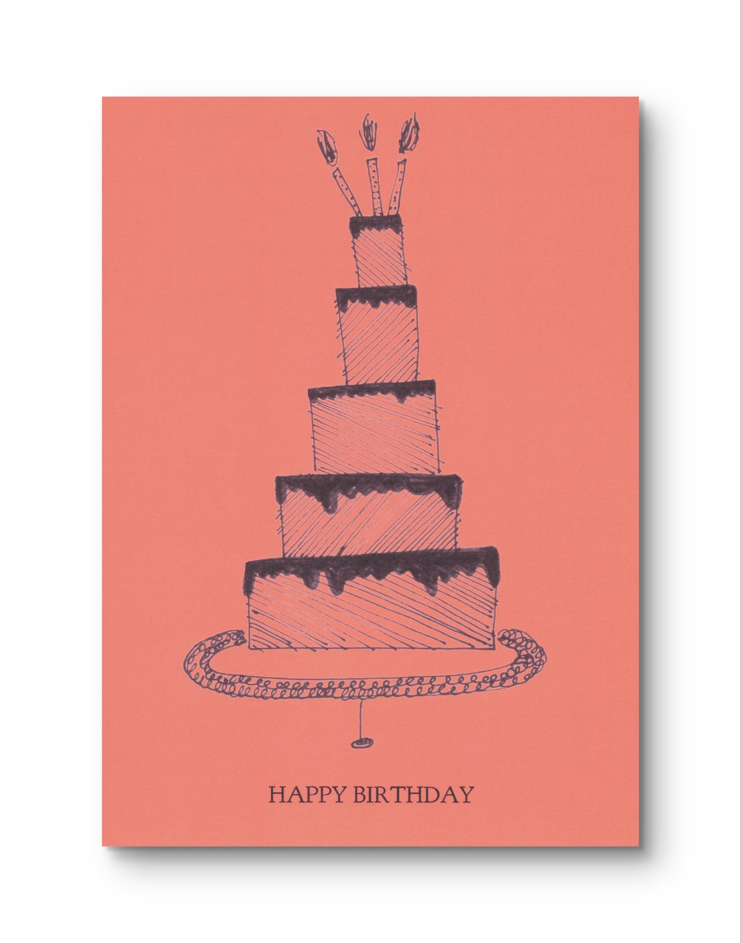 Layered Birthday Cake