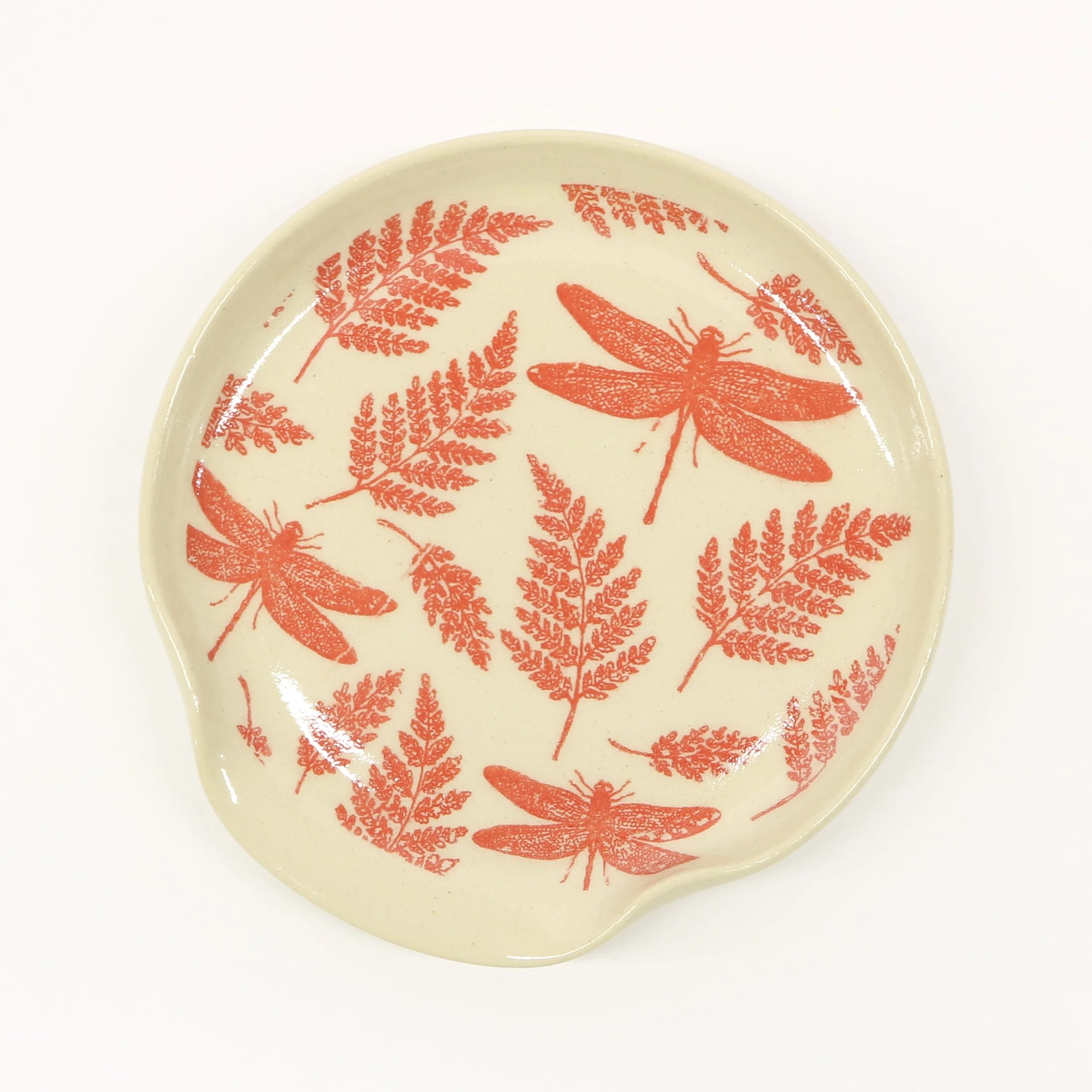 Dragonflies & Ferns Spoon Rest