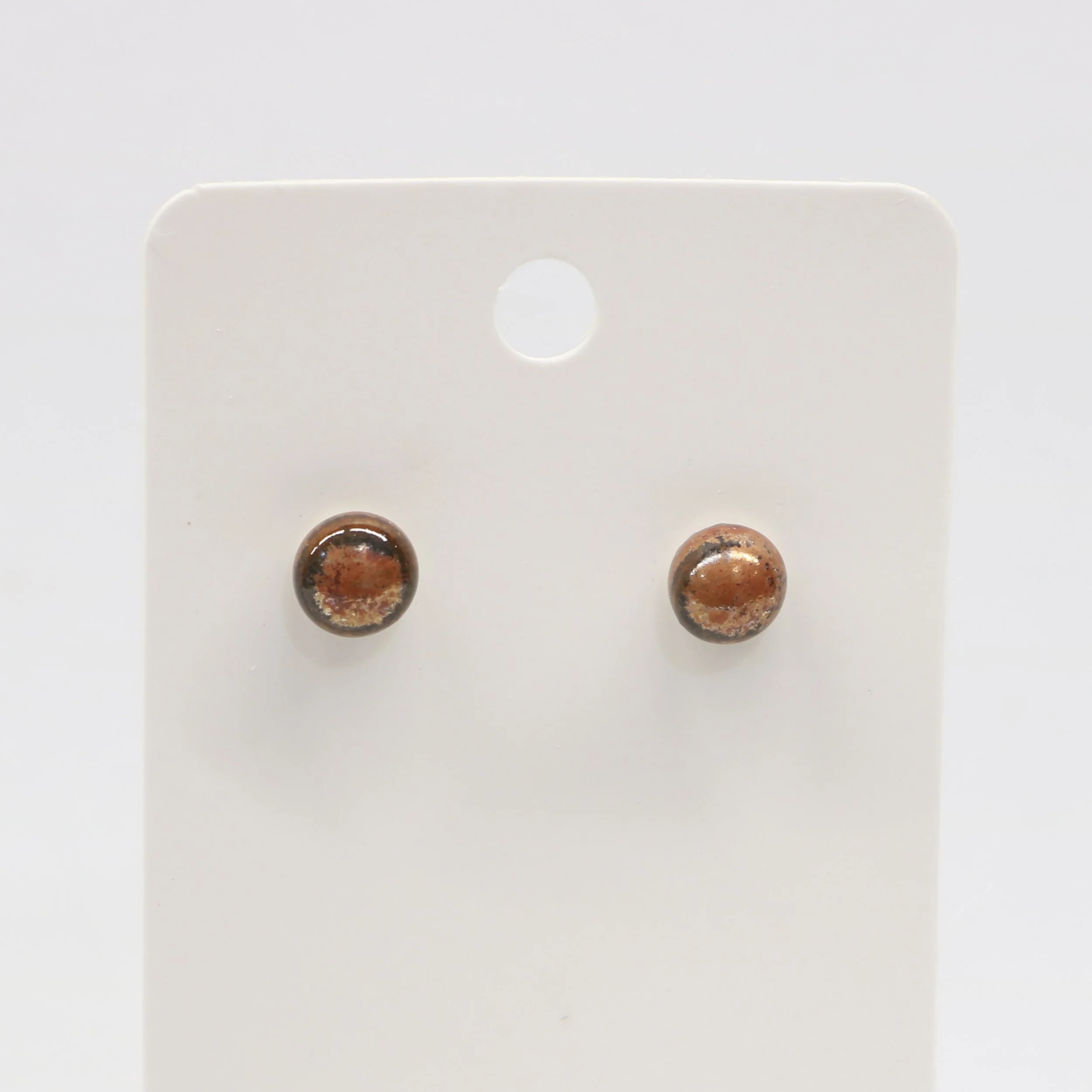 Copper Stud Earrings
