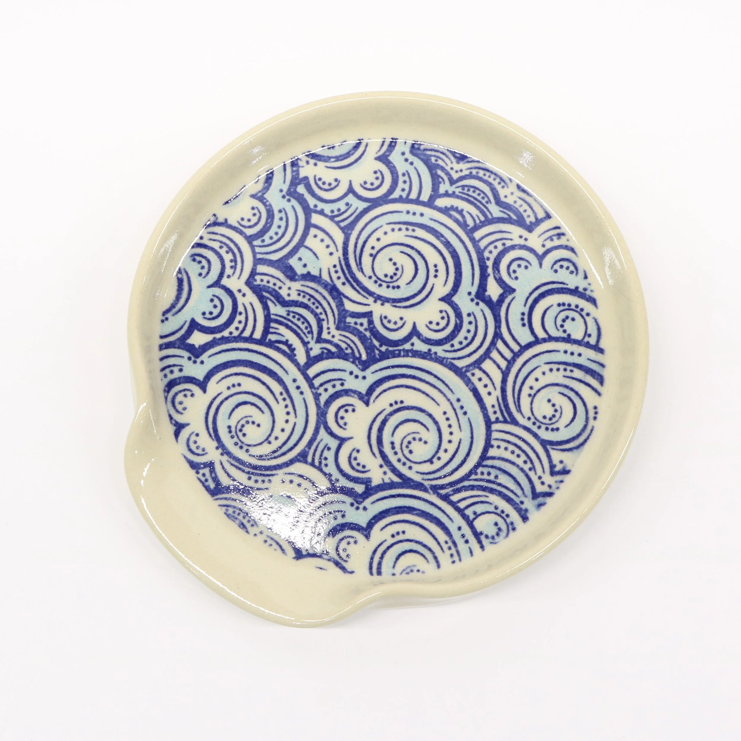 Wispy Clouds Spoon Rest