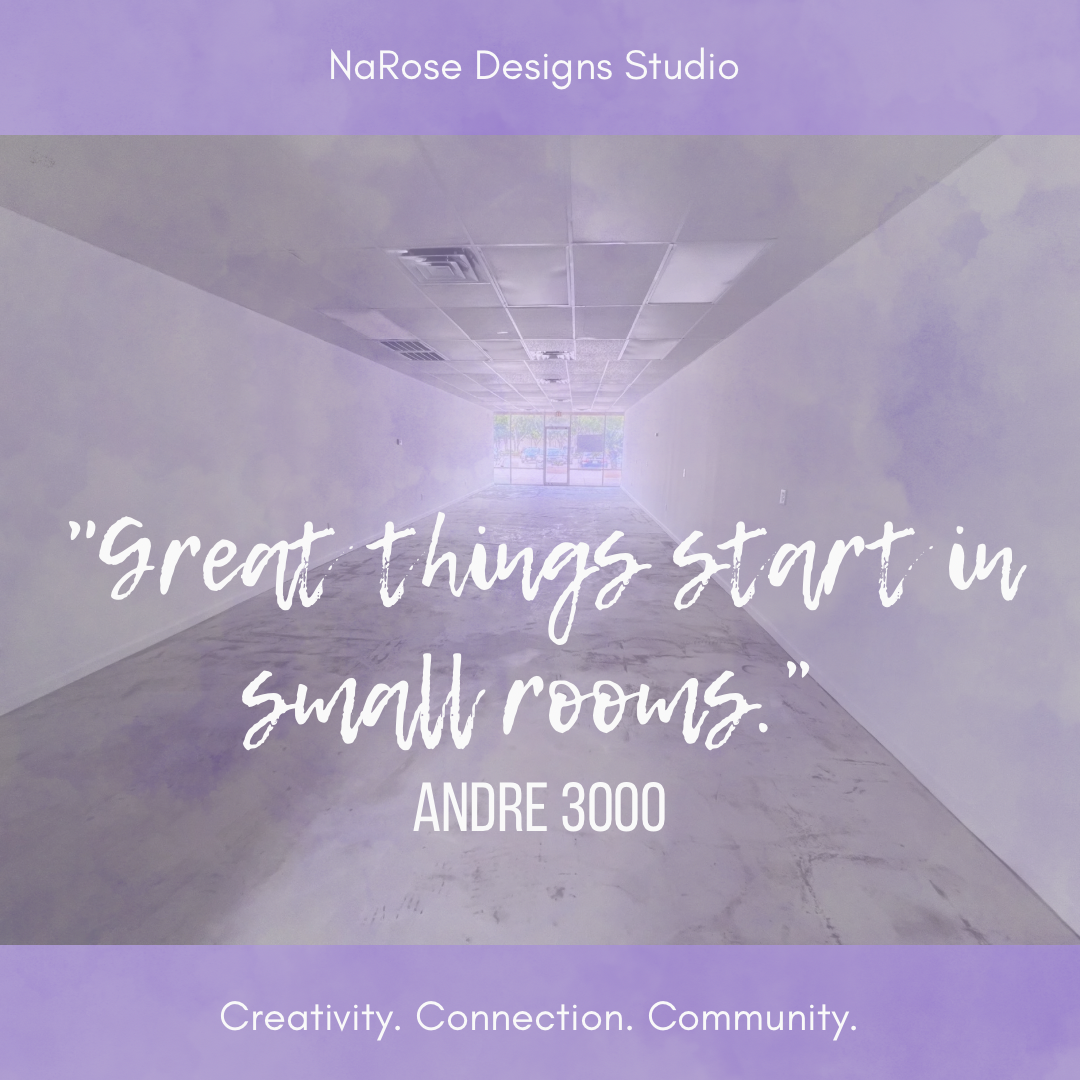 Great Things Start in Small Rooms