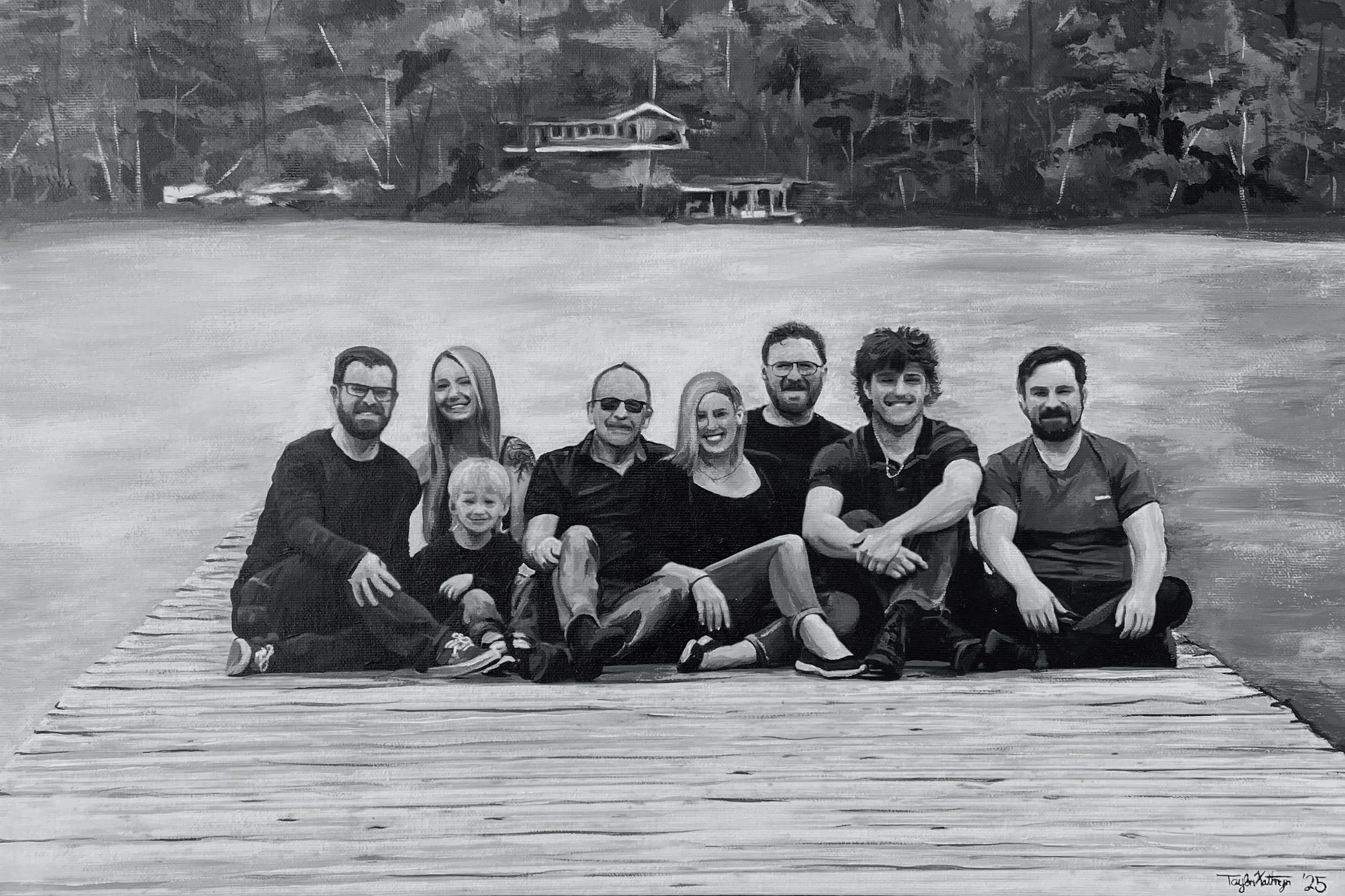 18x12 - Acrylic On Canvas 2025