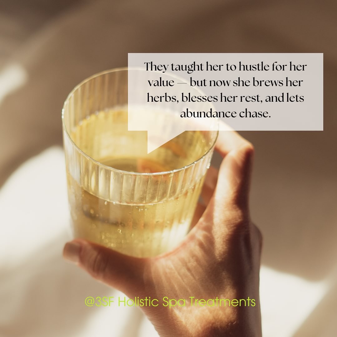 She was never meant to be basic. She was born to be rich &mdash; she softens, sips her herbs, and lets the money meet her at ease. 💸🌿✨

#3sfholisticspatreatments #3sistersfarmil #SoftPower #FeminineFrequency #WealthInRest #AncestralMagic #SacredPla