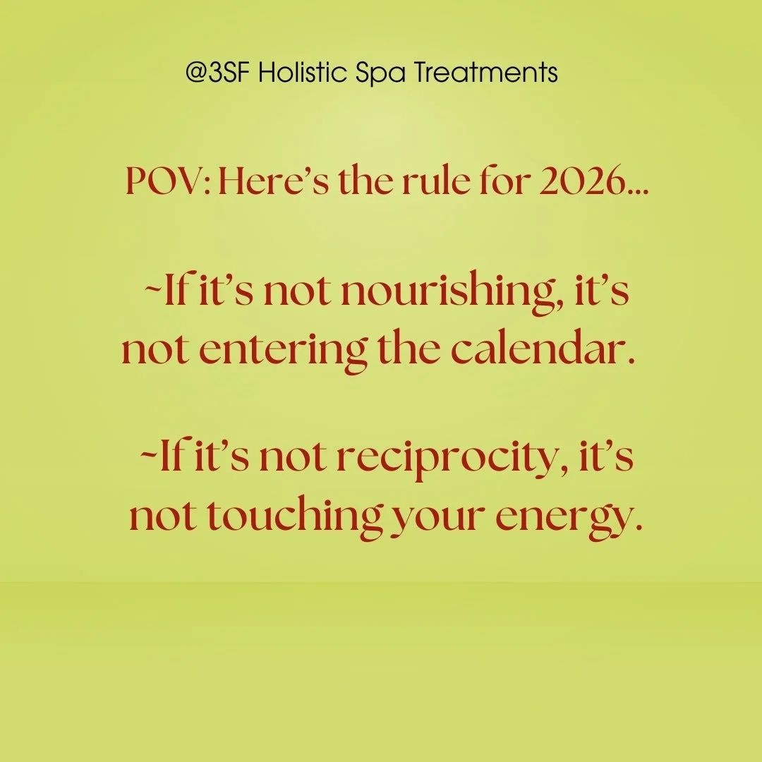 I&rsquo;m booked for peace, protected by boundaries, and unavailable for anything that drains me. PERIOD. ✨🗓️🚫

 #organic #herbalremedies #mentalhealthmatters💚#yoga #reciprocity