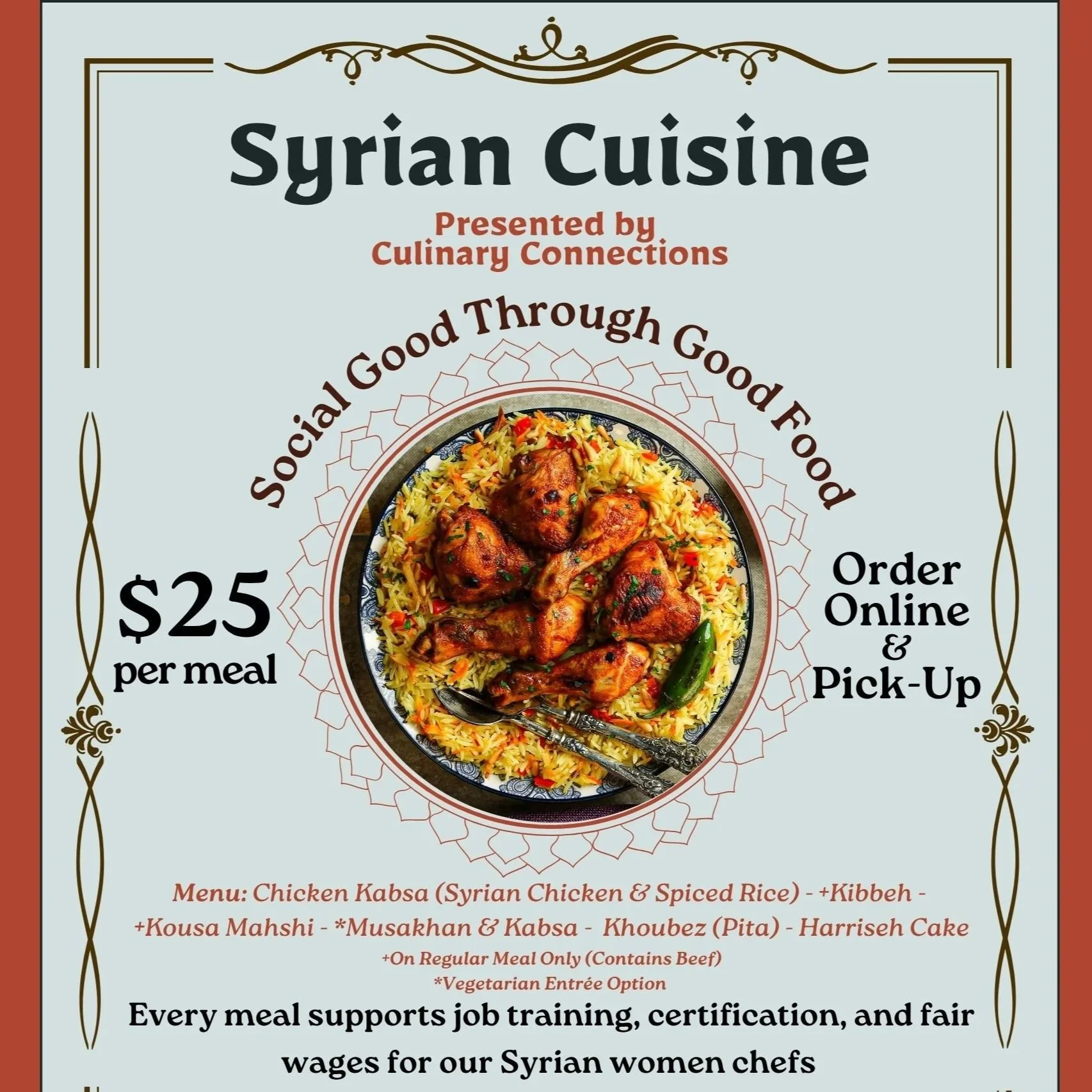 June 2025 - Syrian Cuisine