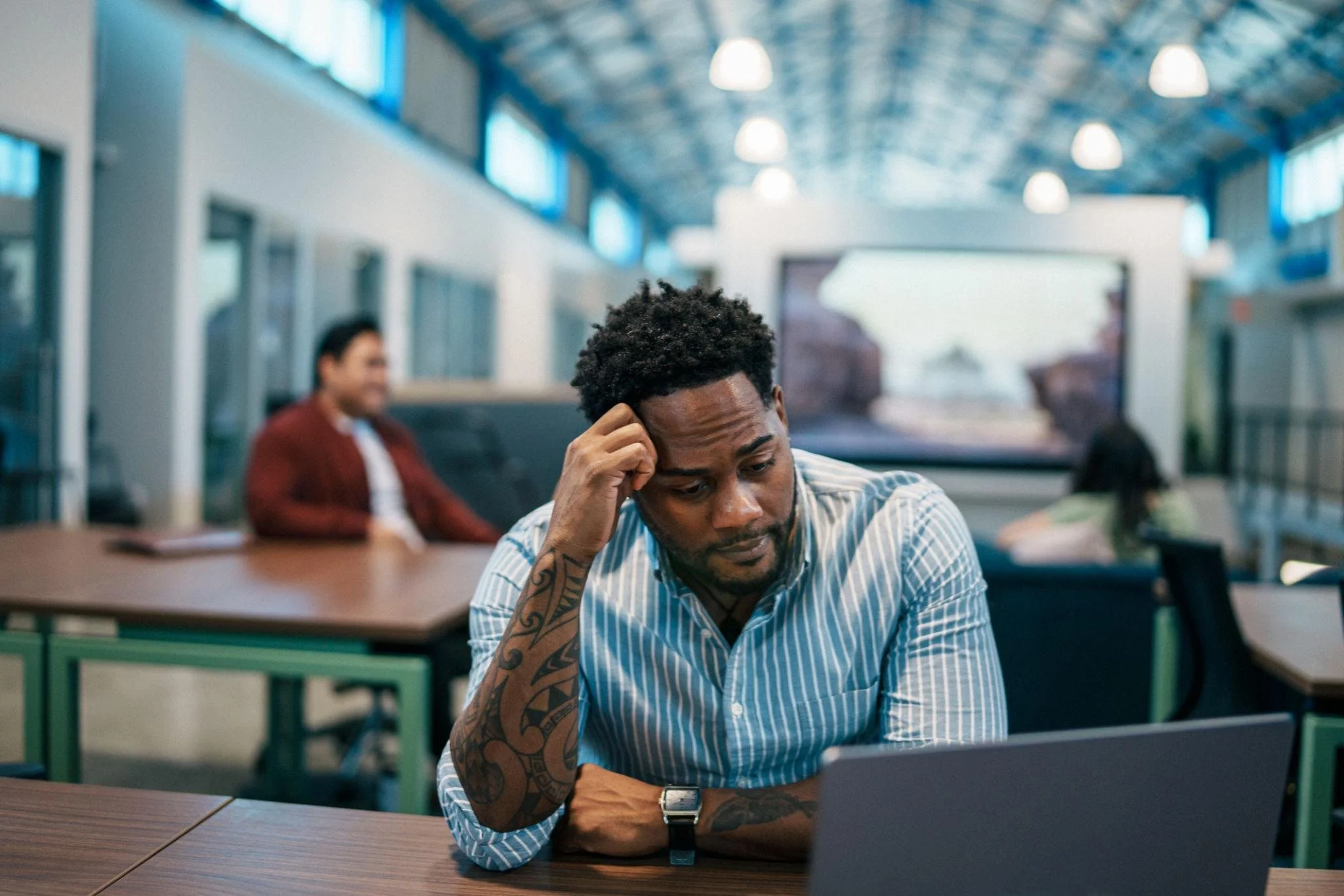 Professional experiencing burnout and feeling stuck despite functioning in daily life