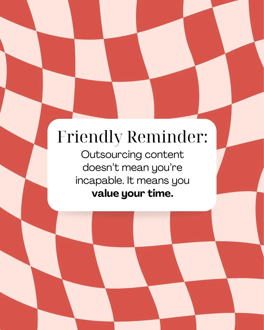 You can be fully capable and still choose support.

Running a business already requires:
&bull; Client work
&bull; Admin
&bull; Sales
&bull; Creative thinking
&bull; Emotional bandwidth

And somehow you&rsquo;re also supposed to be your entire market