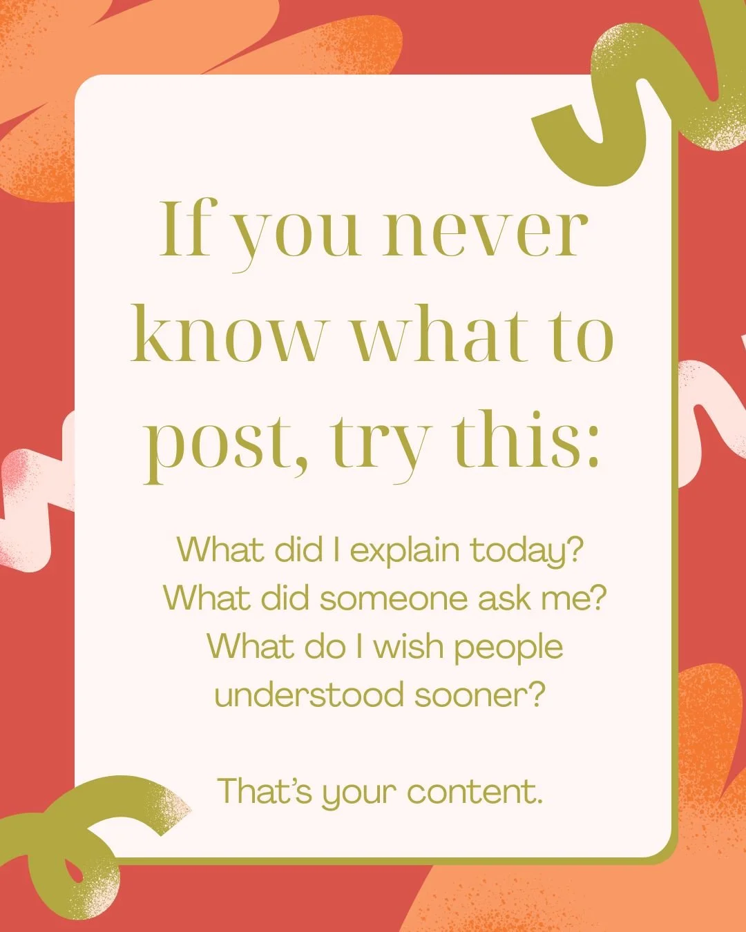 Not gonna lie&hellip; most content feels hard because people skip the obvious part.

They jump straight to making it sound good.
Or look good.
Or &ldquo;perform.&rdquo;

But if the idea isn&rsquo;t clear first&hellip;
none of that saves it.

This is 