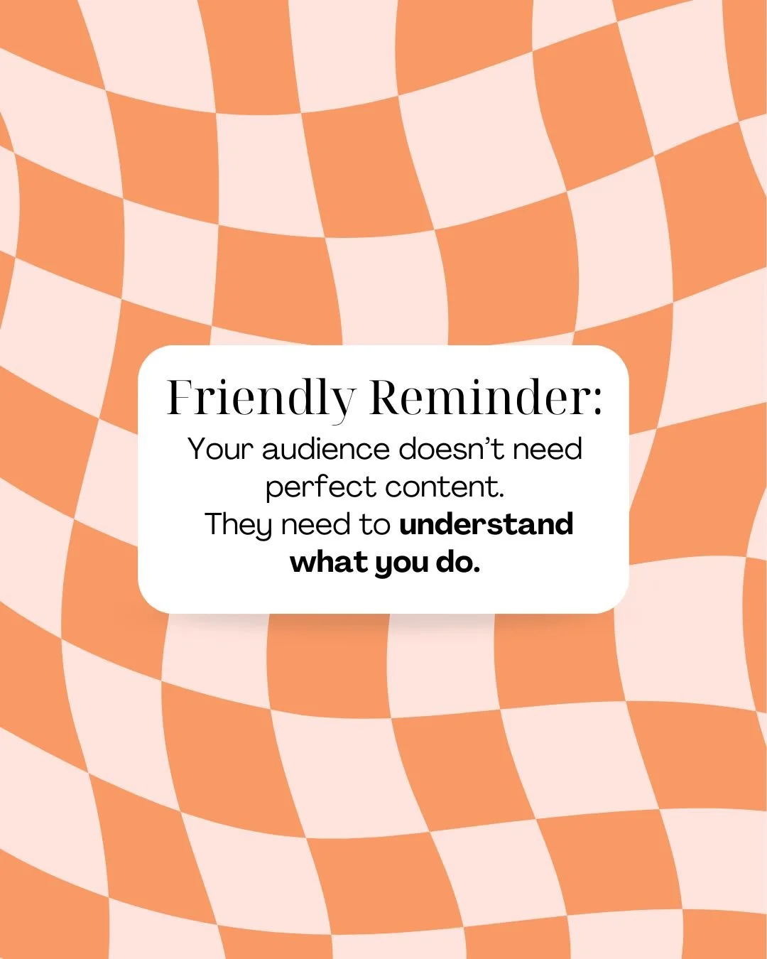 If your audience is confused, they&rsquo;re not converting. Your content doesn&rsquo;t need to be perfect. It needs to communicate clearly, consistently, and confidently.

Curious if your content is actually communicating clearly? Let&rsquo;s talk.

