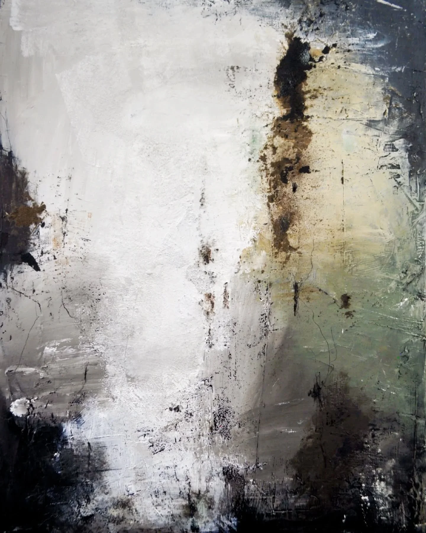 Thank you to the beautiful person who bought this piece, and to @the_trove_leavesandfishes for having a selection of my work.
Go check out this little gem of a store in Lovedale.

After Midnight, 2024
Mixed media on canvas, framed 
610 x 760 mm