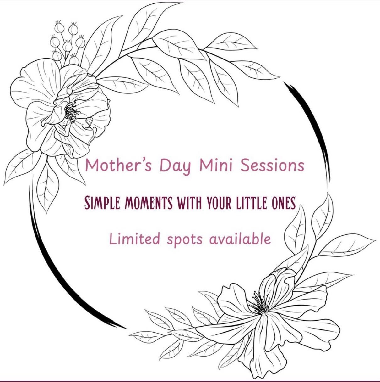 Mother&rsquo;s Day Mini Sessions 🤍
Moms are usually the ones taking the photos&hellip; but rarely the ones in them.
These sessions are for the quiet moments you&rsquo;ll want to remember someday &mdash; little arms around your neck, messy hair, gigg