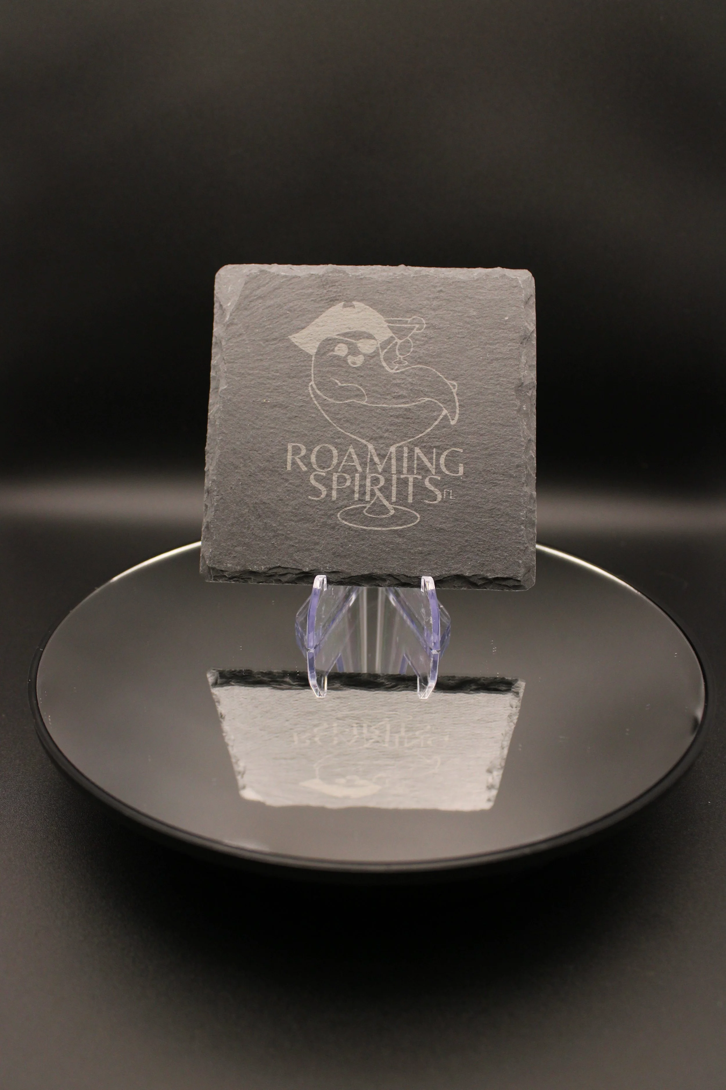 Rock/Slate Coaster Engraving