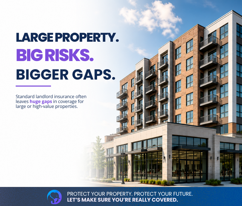 Why landlord insurance isn't enough for NJ commercial and large property owners?