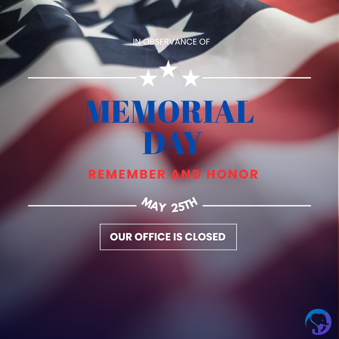 Memorial Day Office Closure