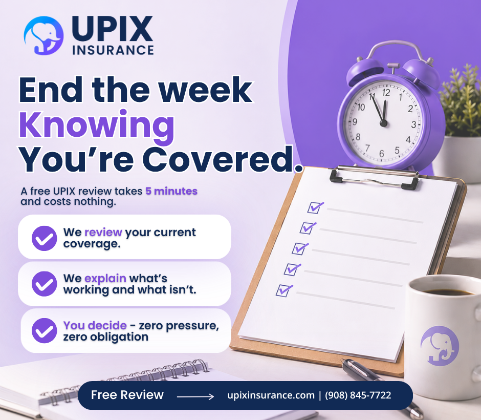 What a Free UPIX Insurance Policy Review Actually Looks Like — And Why NJ Residents Should Get One