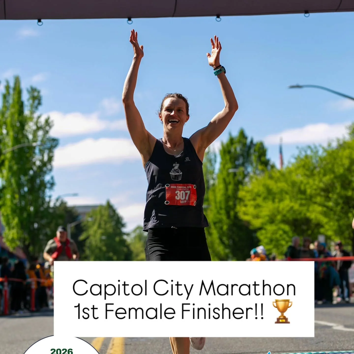 🏆 Women's Champion at the Capital City Marathon! 🏃&zwj;♀️

Five weeks before race day, this athlete came to Tahoma Physical Therapy dealing with IT band pain that was limiting her long runs and making it impossible to get beyond 10 miles pain-free.