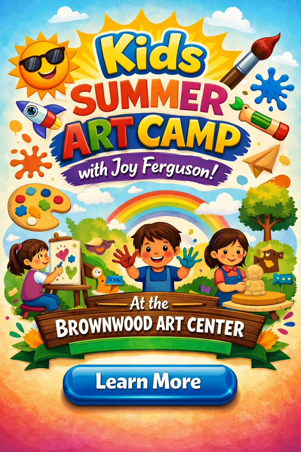 Kids Art Camp with Joy Ferguson