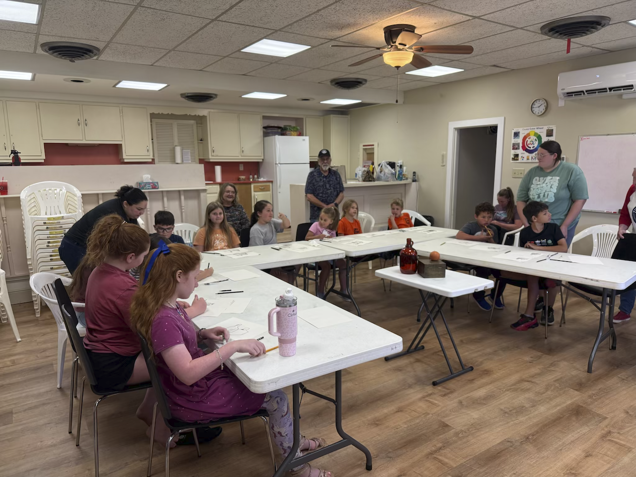 @nd Saturday Art Lab fist meeting