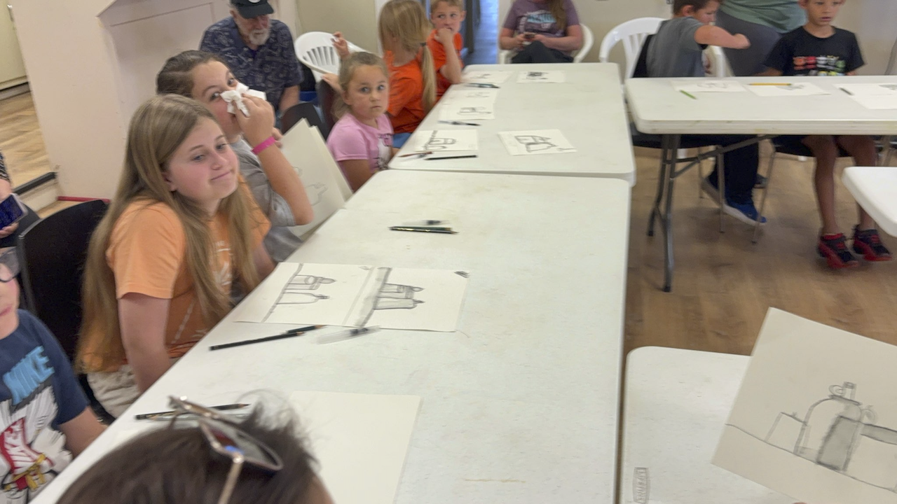 Kids ready to get started