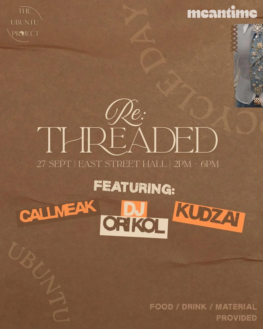 ✨ The wait is over &mdash; the final details are here! ✨
Re:Threaded is bringing the vibes, the sounds, and the creativity to life. Think a paint and sip but with DJs spinning, an MC keeping the energy high, and YOU creating masterpieces out of your 