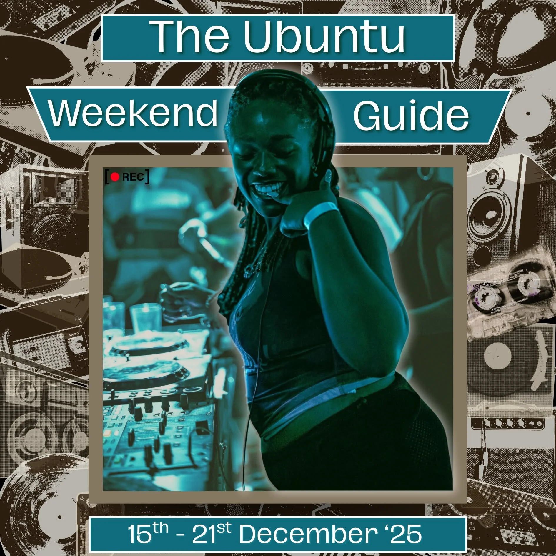 December is doing what December does best &mdash; showing out! 🔥
From Detty December energy to festive concerts, afterparties, and a Sunday wind-down, this weekend is not one to sleep on.

Whether you&rsquo;re pulling up with the girls, catching liv