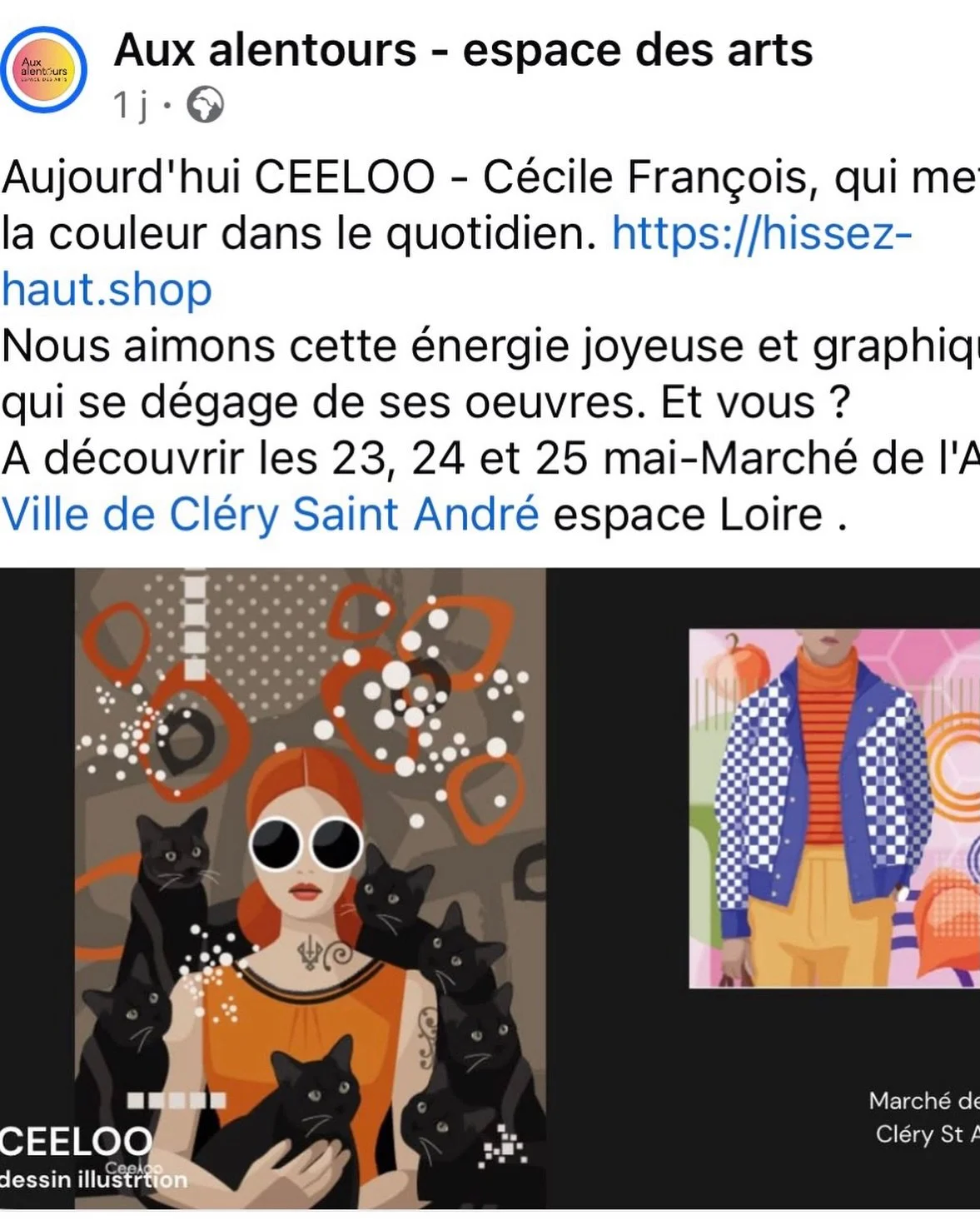 23, 24, 25 mai prochain espace Loire. Cl&eacute;ry St Andr&eacute;