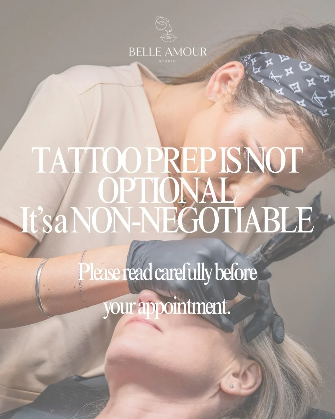 Your tattoo results are a team effort 🖋️ 

At Belle Amour Studio, cosmetic tattooing isn&rsquo;t just about an artist&rsquo;s skill - it&rsquo;s about the collaboration between you and your artist. 🪄 Your results depend on following all prep instru