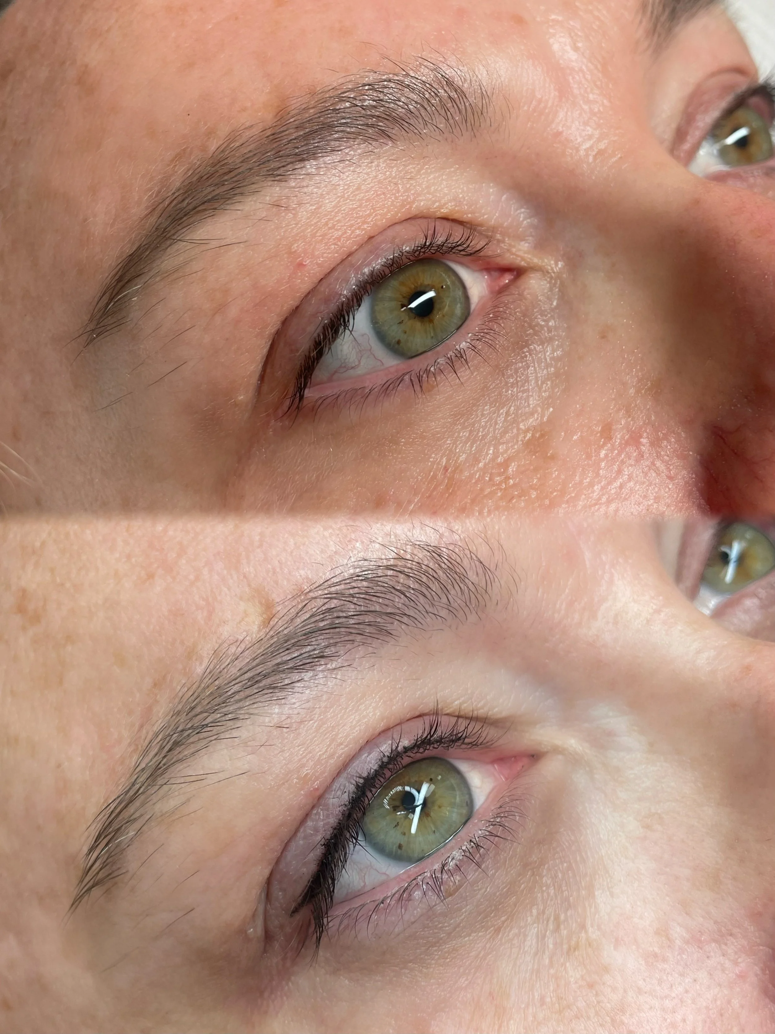 Lash line enhancement tattoo in Christchurch for subtle, natural-looking eye definition by an experienced cosmetic tattoo artist.