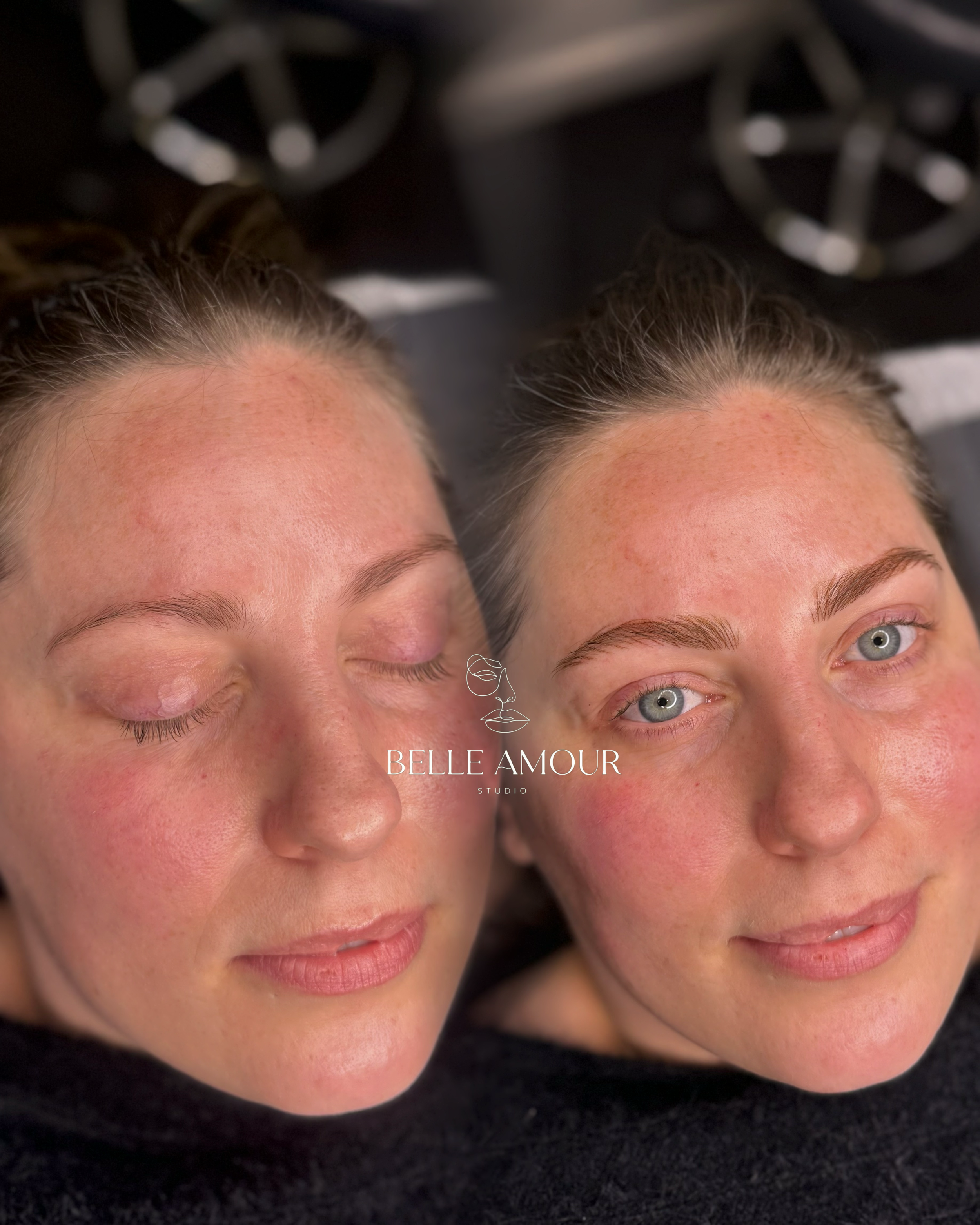 Natural nano brows Rolleston Christchurch | Belle Amour Studio.