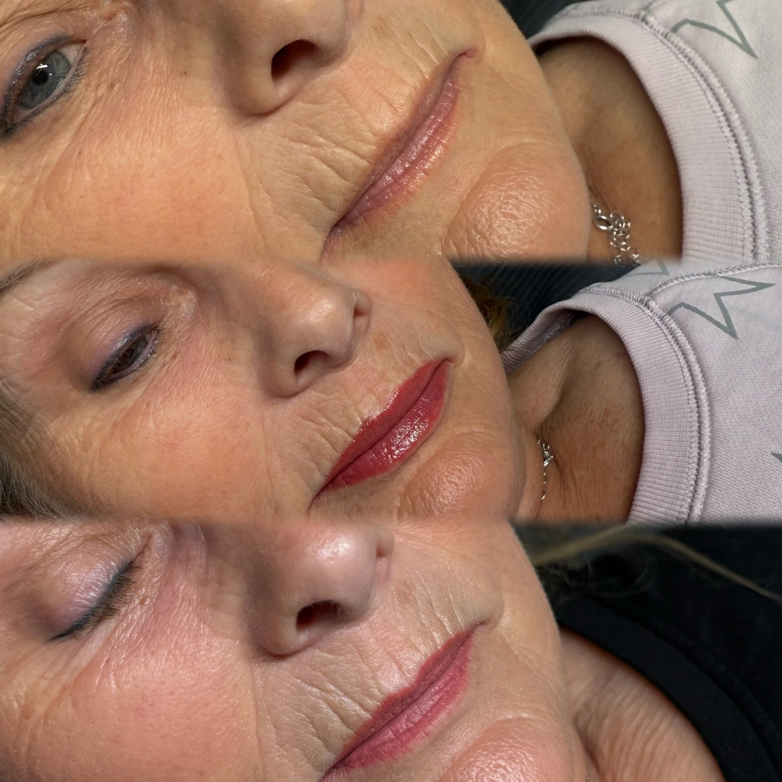 Cosmetic tattoo artist Christchurch specialising in natural lip blush results.
