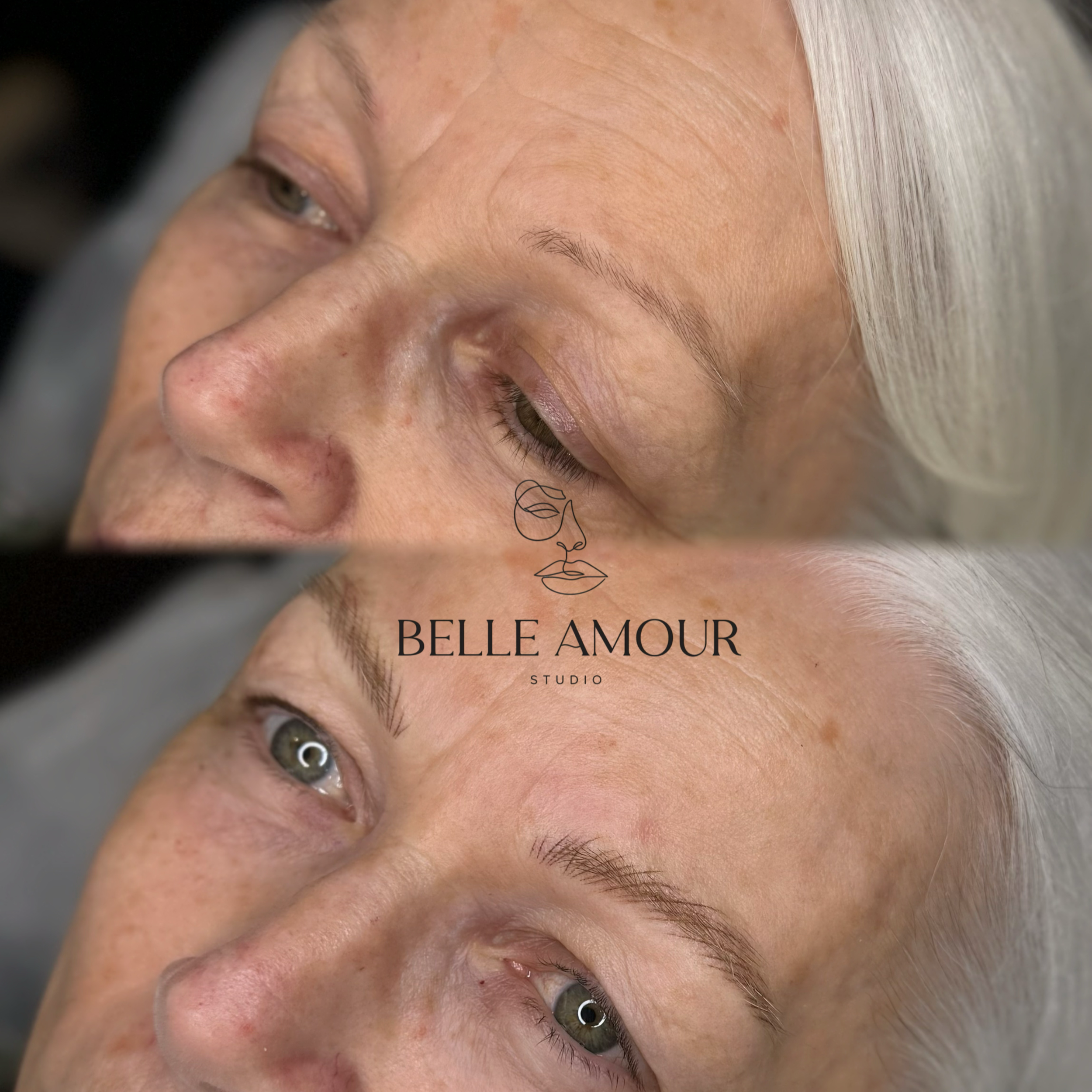 Nano brows Rolleston | Belle Amour Studio cosmetic tattoo artist.