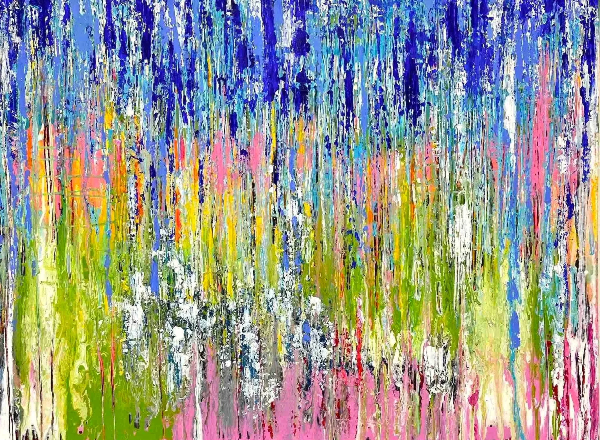 Frozen in Motion (2023), acrylic 60x80cm