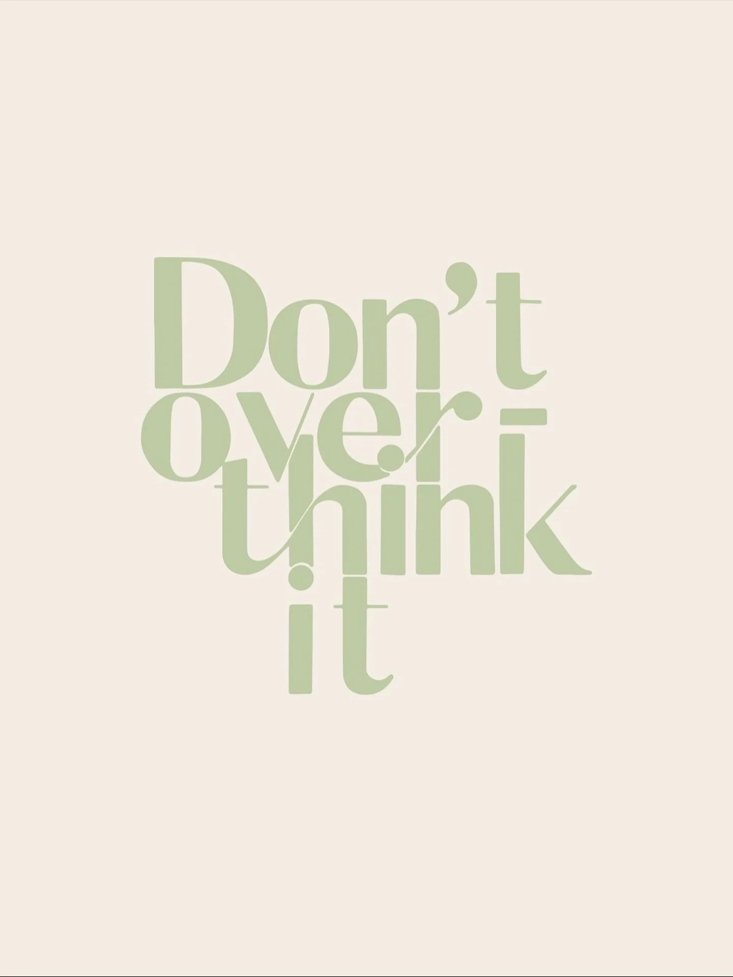 Follow your gut, make it happen🧘