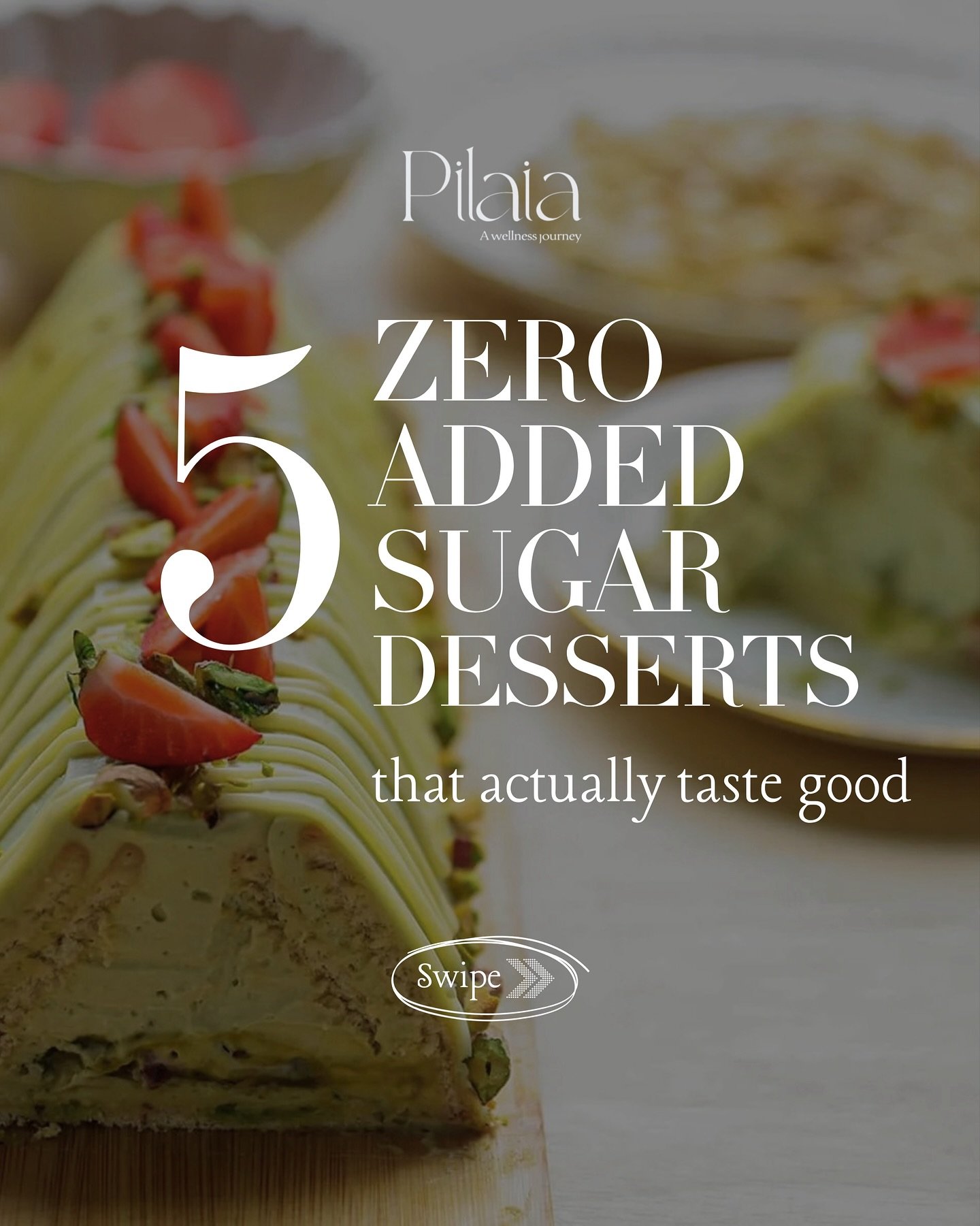 ✨ 5 Zero Added Sugar Desserts approved by our dietitian Christy💛
Healthy, satisfying, and full of flavor!

Swipe ➡️ for sweet ideas that won&rsquo;t spike your sugar ✨

🥣 Chia pudding with berries
🍎 Baked cinnamon apple slices
🍯 Tahini &amp; date