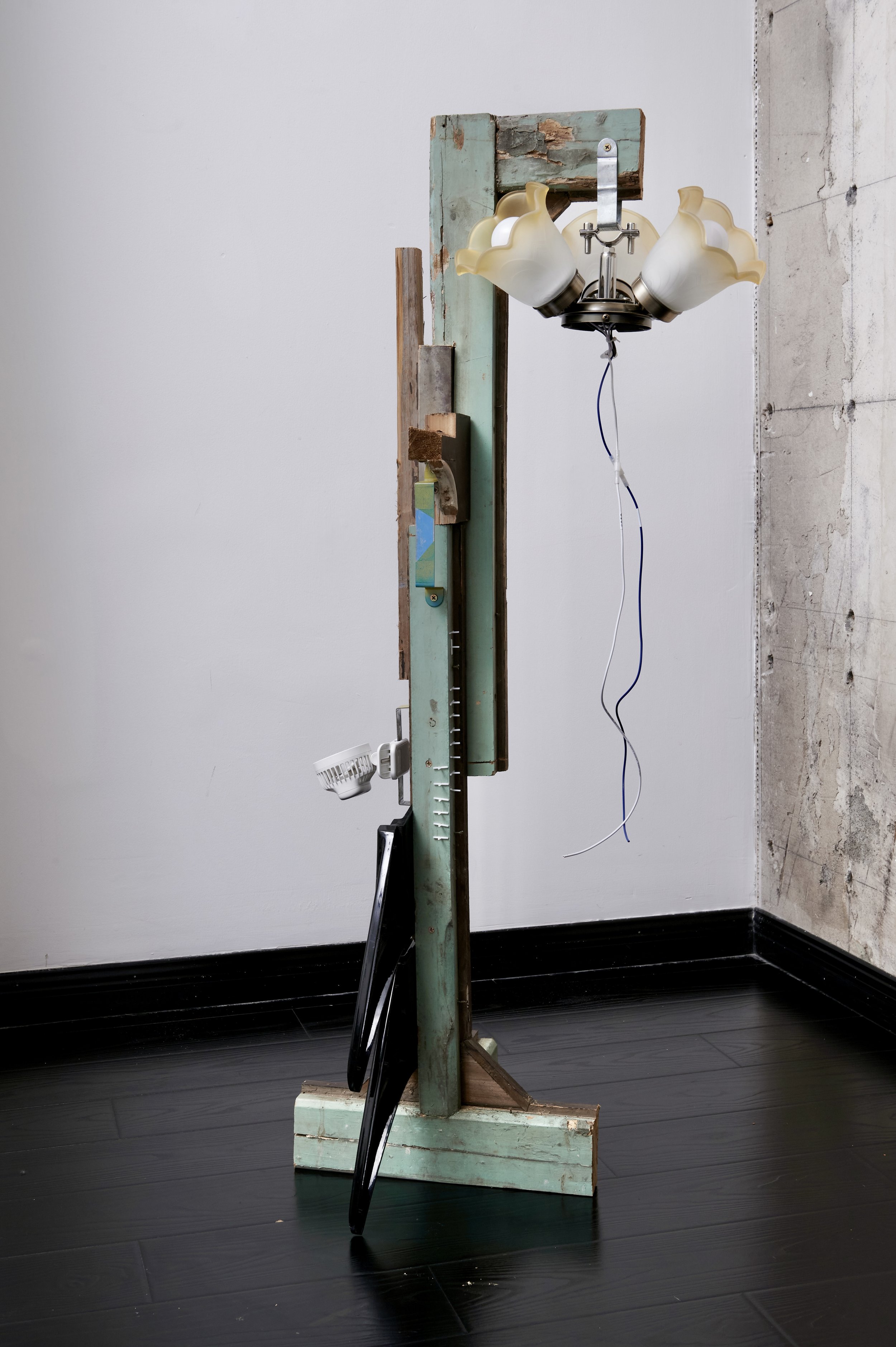 Fixture, 2024-2025, 14x22x117cm, Door Frame, Window Frame, Ceiling Fan Hardware, Desk Fan, Tile Spacers, Door Handles, Pipe Clamp, Glass Lamp Shades and Lightbulbs.